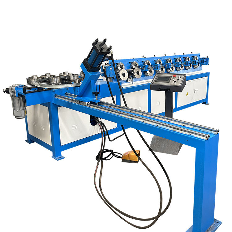 Round Duct Flange Forming Machine